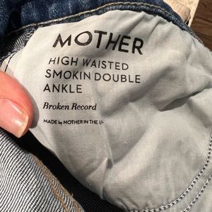 COPY - MOTHER Denim - High Waisted Smokin Double Ankle - Size 32